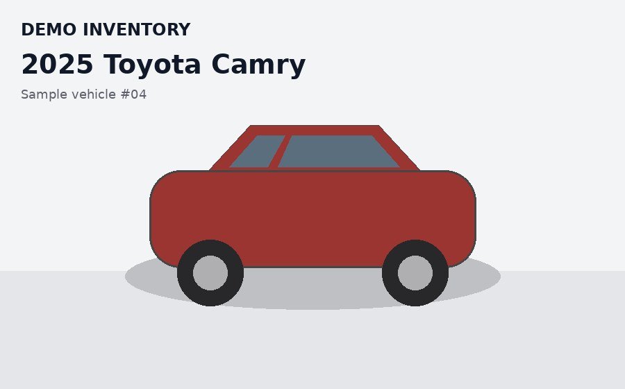 2025 Toyota Camry XSE