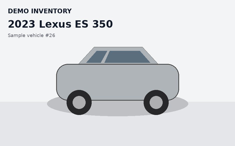 2023 Lexus ES 350 Luxury